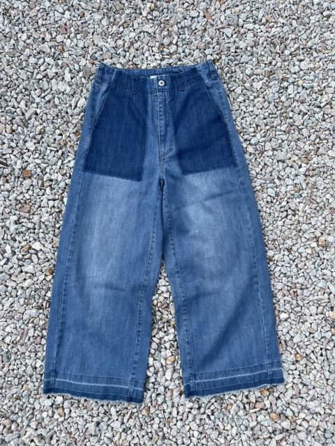 Other Designers Urban Research Doors - Items Urban Research Japan Wide leg denim palazzo