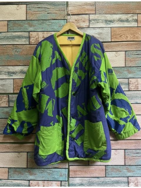 Other Designers Michiko Koshino London - Archive Michiko Koshino All-Over Print Logo Oversized Jacke