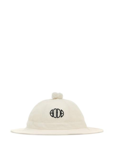 BODE White cotton bucket hat