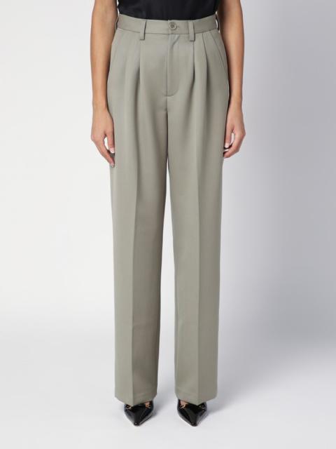 ANINE BING Khaki wool trousers