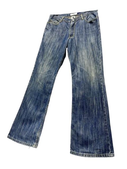 Other Designers ARMANI EXCHANGE Boot Leg Distressed Denim Made In USA