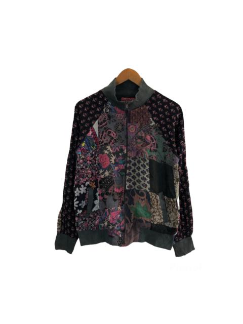 Other Designers Japanese Brand - VINTAGE WORLD BAZAAR LIGHT JACKET MIX COLOUR RARE