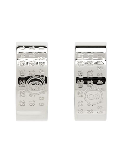 MM6 Maison Margiela Minimal Logo Earrings