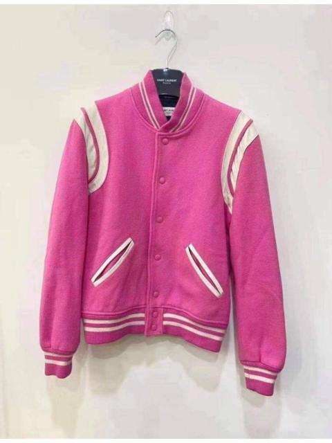 SAINT LAURENT F/W 16 signature classic Teddy jacket