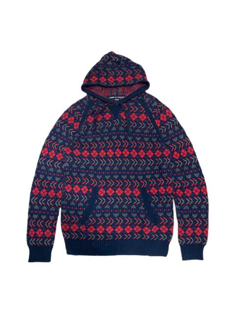 Comme Des Garçons Steals‼️Comme des Garcons Homme Knitwear Hoodie AD2012