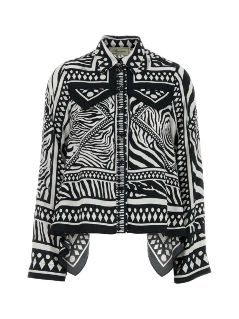 Blumarine Blumarine Women Printed Twill Shirt