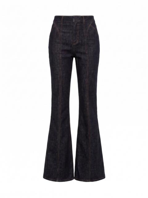 self-portrait Self-Portrait Women High Waisted Denim Jeans