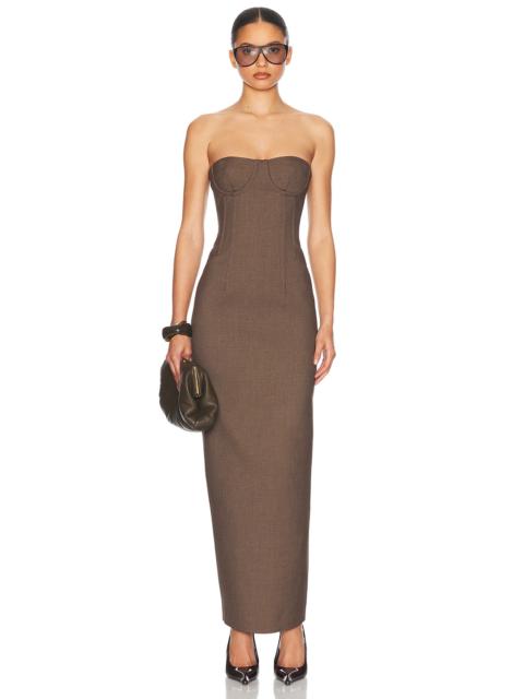 HELSA The Linear Suiting Dress