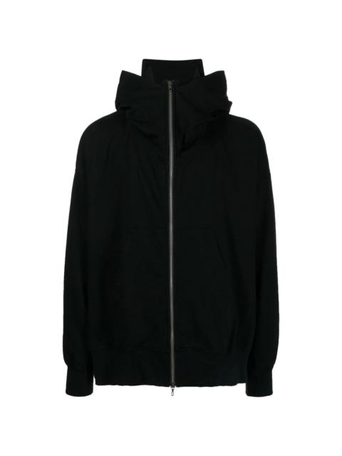 Julius Dusk zipped hoodie