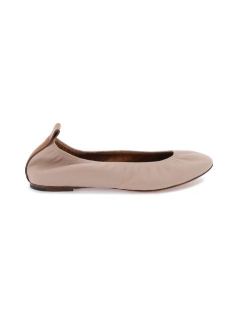 Lanvin Ruch Detailed Slip-on Ballerina Shoes
