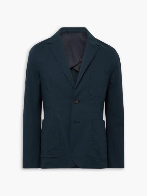 Other Designers Cotton-blend seersucker suit jacket
