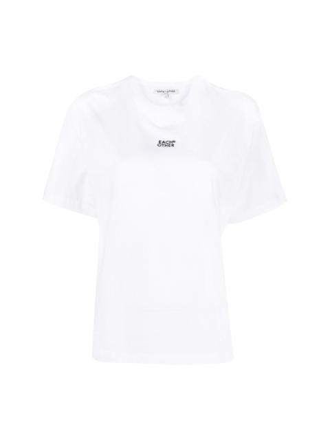 Each x Other logo-print cotton T-shirt