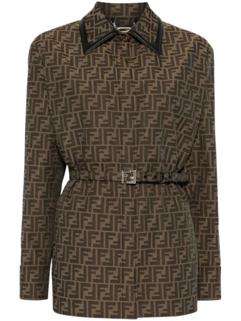 FENDI Fendi Women `Ff` Canvas Jacket