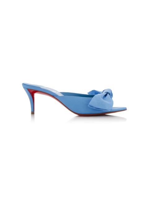 Christian Louboutin Mulazee 60mm Taffeta Mules blue