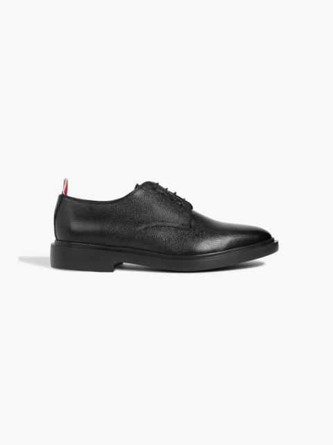 Thom Browne Pebbled-leather derby shoes