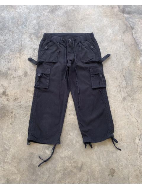 Other Designers VINTAGE JAPANESE BRAND MULTI POCKET BONDAGE CARGO SHORT PANT