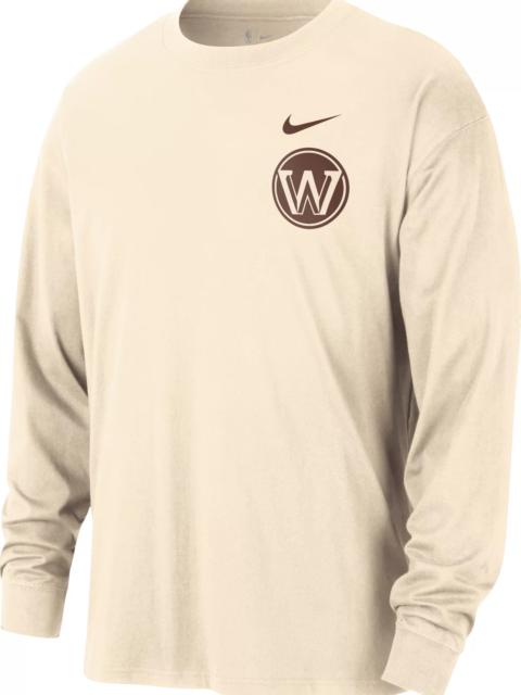 Nike Nike Adult 2025-26 City Edition Golden State Warriors Logo Long Sleeve Shirt