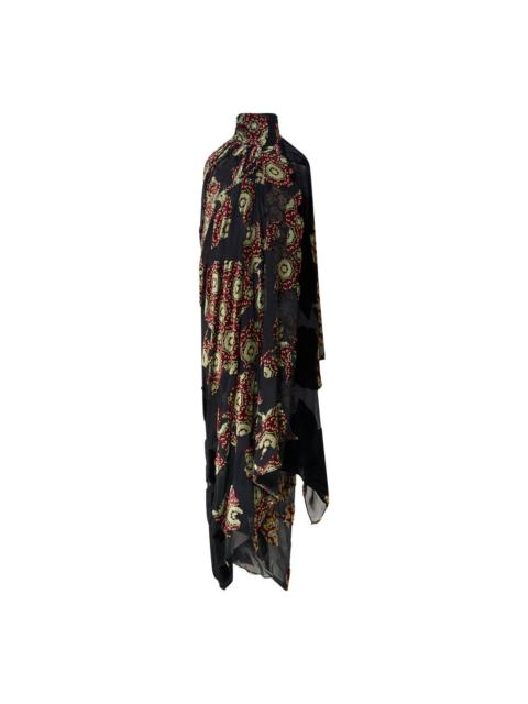 Dries Van Noten Side Drapping Dress