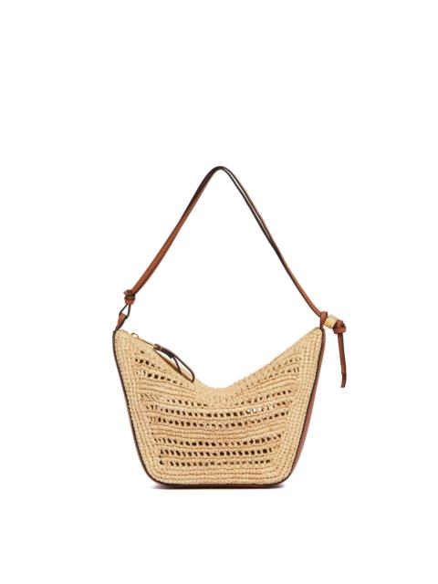 Loewe Beige Mini Hammock Hobo Bag
