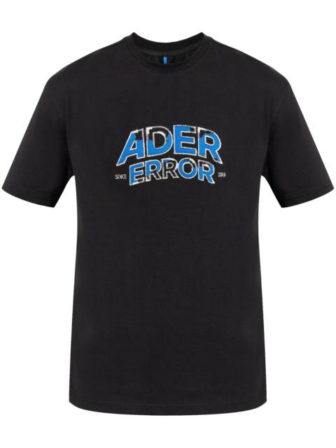 ADER error Ader Error Logo-embroidered Drop Shoulder T-shirt