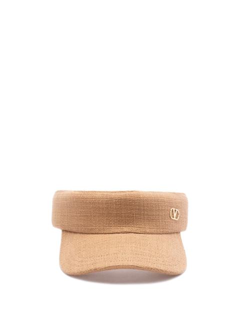 Valentino Garavani Men `Vlogo Signature` Visor