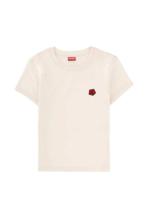 KENZO Kenzo Women T-Shirt With Floral Appliques