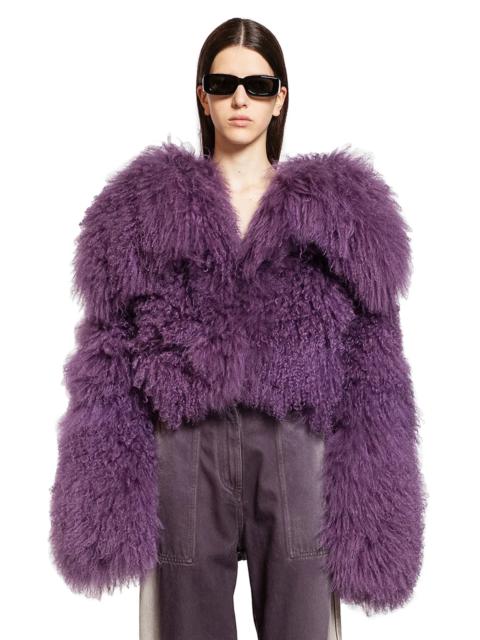 THE ATTICO Short-Mongolian-Fur-Coat