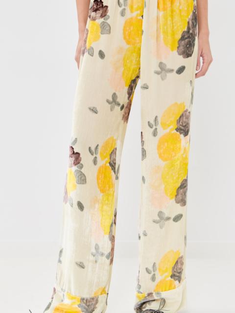 BERNADETTE Louis Pajama Velvet Pants