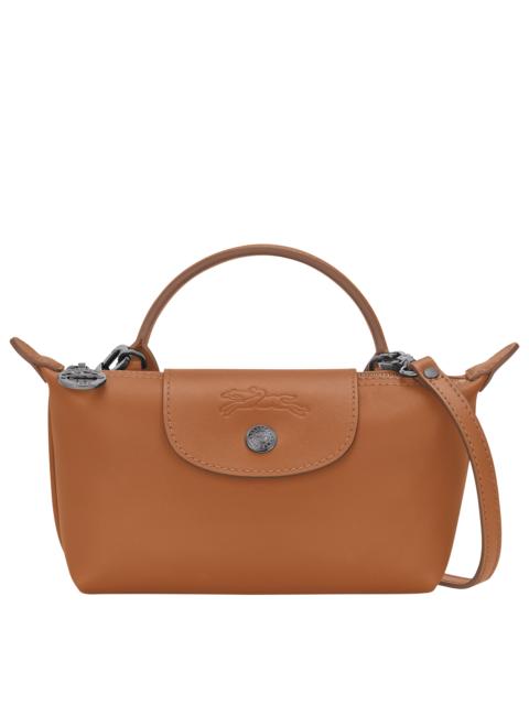 Longchamp Le Pliage Xtra XS Pouch Cashew - Leather