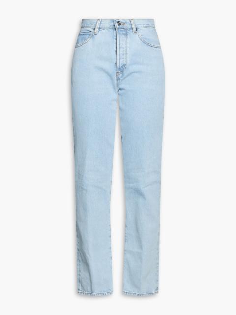 FRAME The Vertical high-rise straight-leg jeans