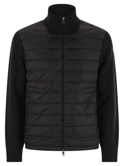 Moncler Men Padded Cardigan With Zip