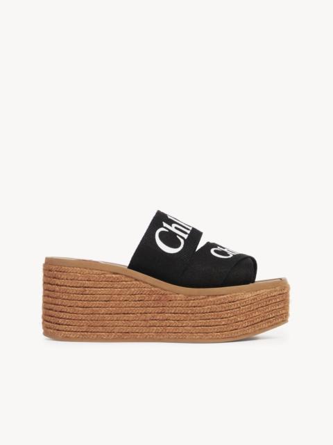 Chloé WOODY WEDGE ESPADRILLE