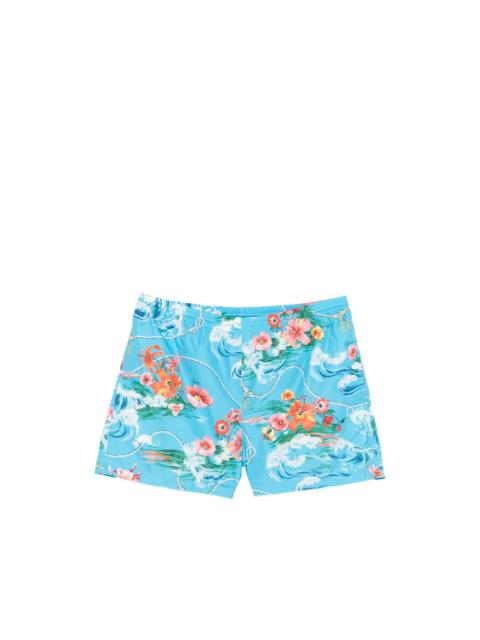 GUCCI Gucci Blue Beachwear - Swim Shorts Men