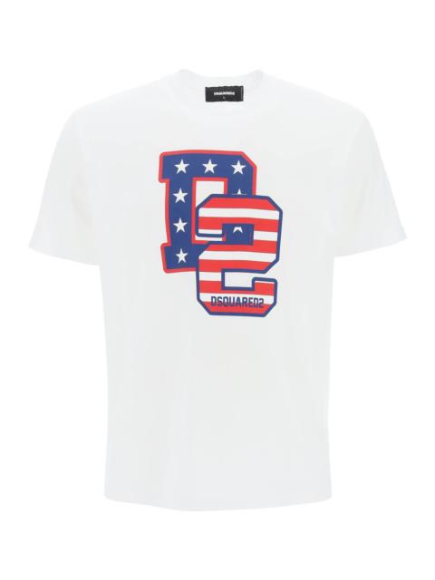 Dsquared2 Cool Fit T Shirt With D2 Print