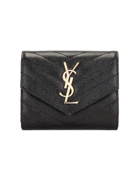 SAINT LAURENT Monogramme Compact Wallet