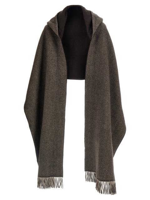 Brunello Cucinelli Brunello Cucinelli Women Scarf With Reversible Hood