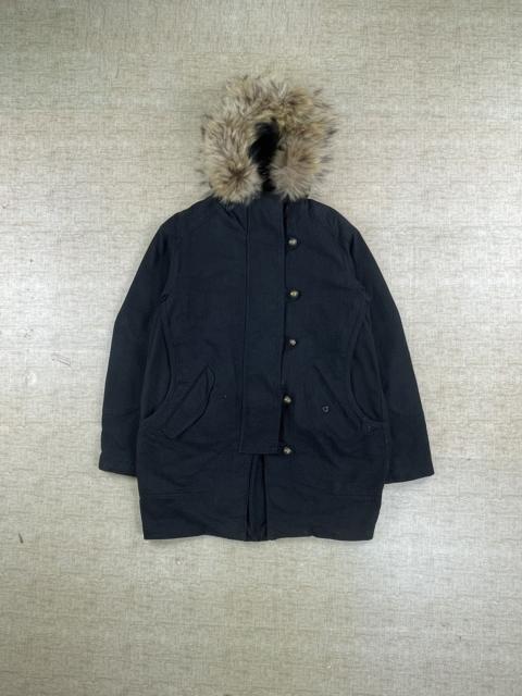 Other Designers Issey Miyake × Tsumori Chisato × Vintage - VINTAGE TSUMORI CHISATO By Issey Miyake FauxFur Hoodie Parka