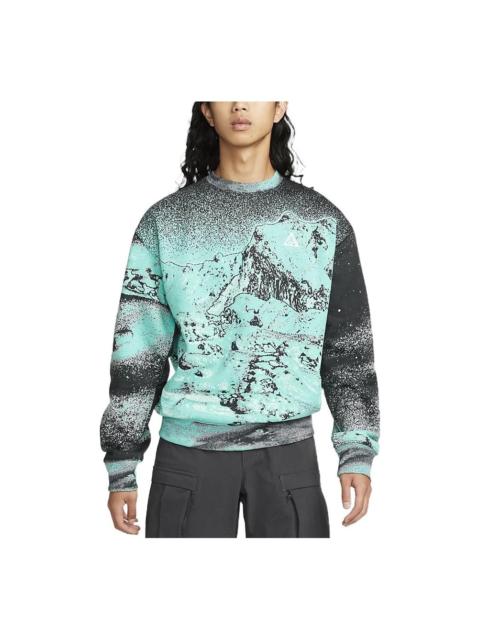 Nike Nike ACG Therma-FIT CREW printed top 'Green' DQ5792-369