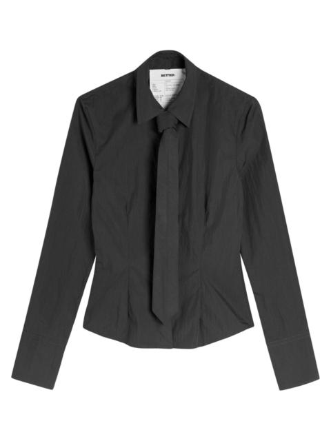 BETTTER Bettter Cascade Cotton Poplin Shirt and tie set