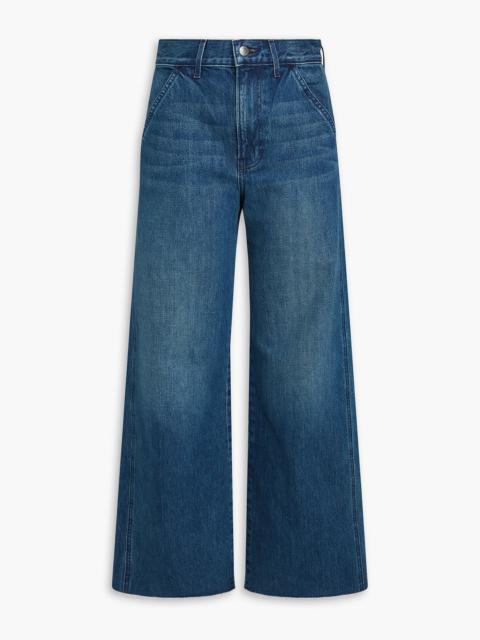 VERONICA BEARD Taylor high-rise wide-leg jeans