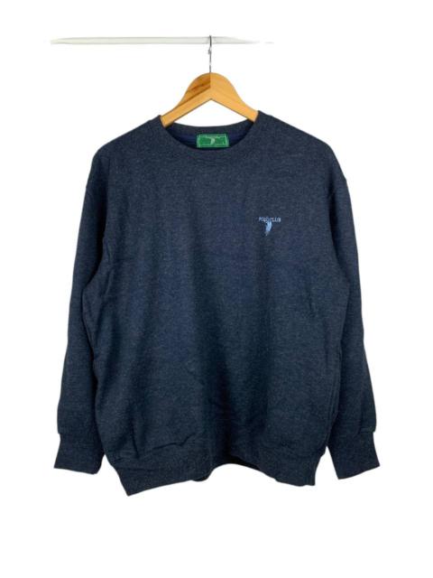 Other Designers Beverly Hills Polo Club - Vintage Polo Club Embroidered Small Logo Sweatshirt