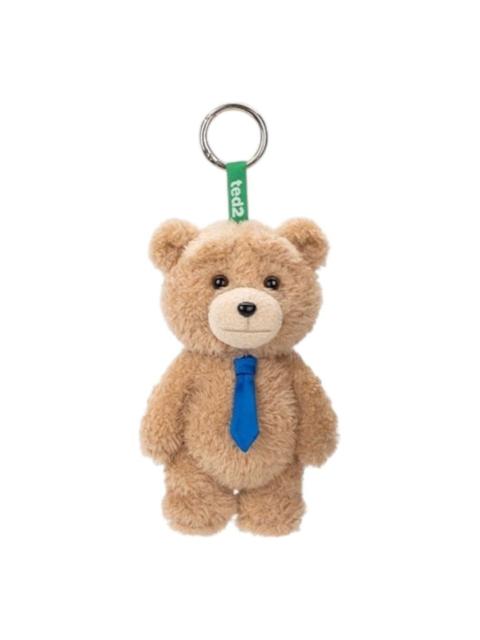 POP MART Pop Mart Ted2 Teddy Bear Action Plush Pendant 'Necktie Bear' PPMT-2503-0035-NB