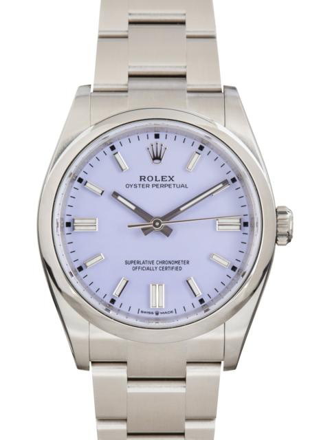 ROLEX Used Rolex Oyster Perpetual 36 Ref 126000 Lavender Dial