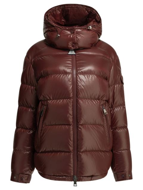 Moncler Moncler Maire Short Down Jacket Bordeaux