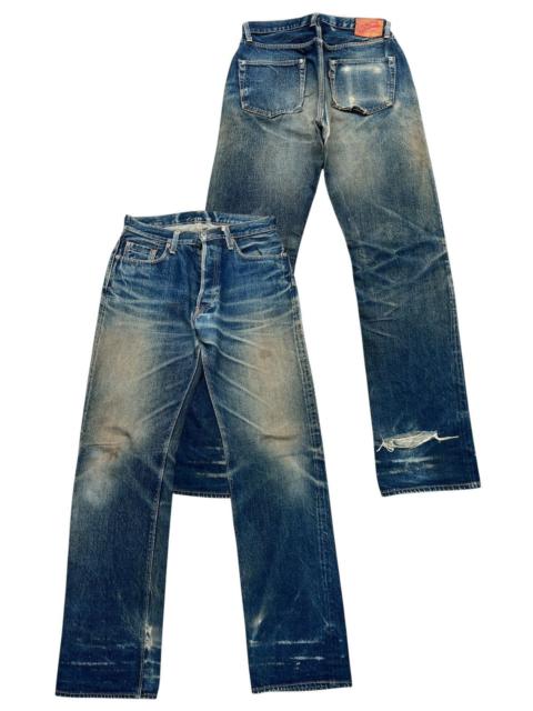 Other Designers Vtg Denime Japanese Distressed Selvedge Denim Jeans 31x33