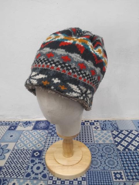 Other Designers Japanese Brand - Navajo multicolour dreadlock beanie