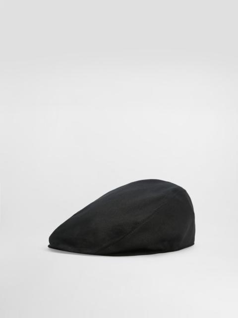Dolce & Gabbana Linen flat cap