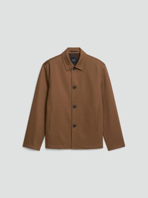 Theory Chore Coat in Knit Twill