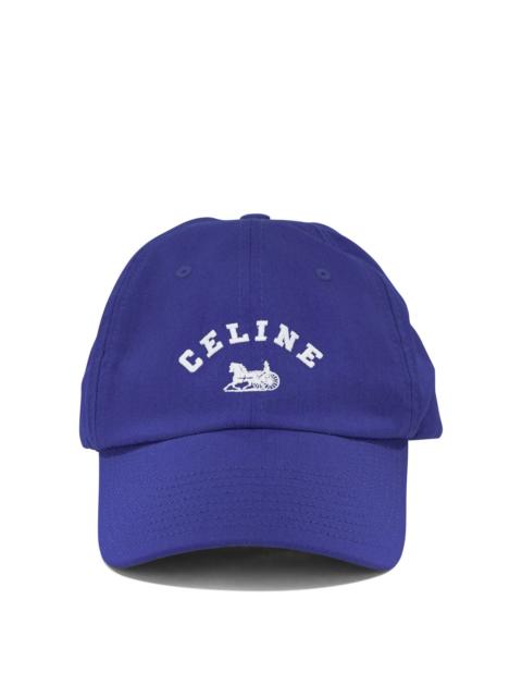 CELINE Celine Cotton Hat Blue Men