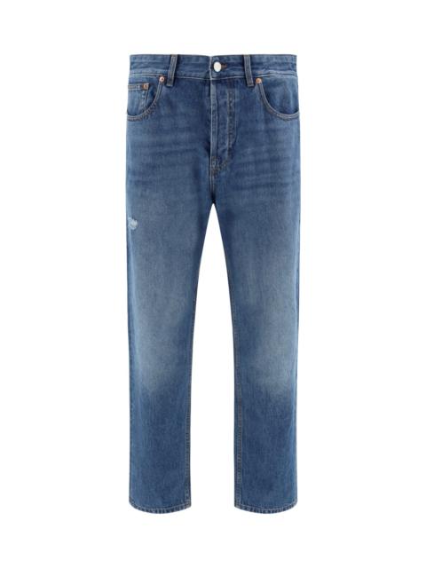 Valentino Jeans With Embossed Logo